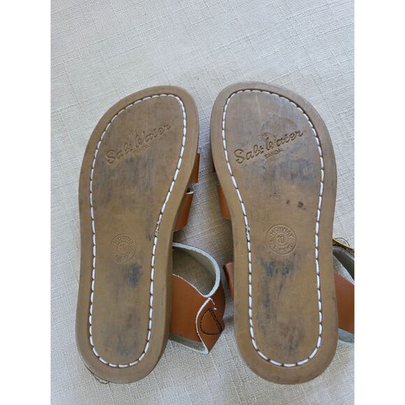 Salt Water Sandals in Tan/Light Brown - Picture 3 of 4